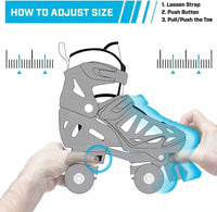 Thumbnail for Roller Skate Ultra Wheels Blue Size M