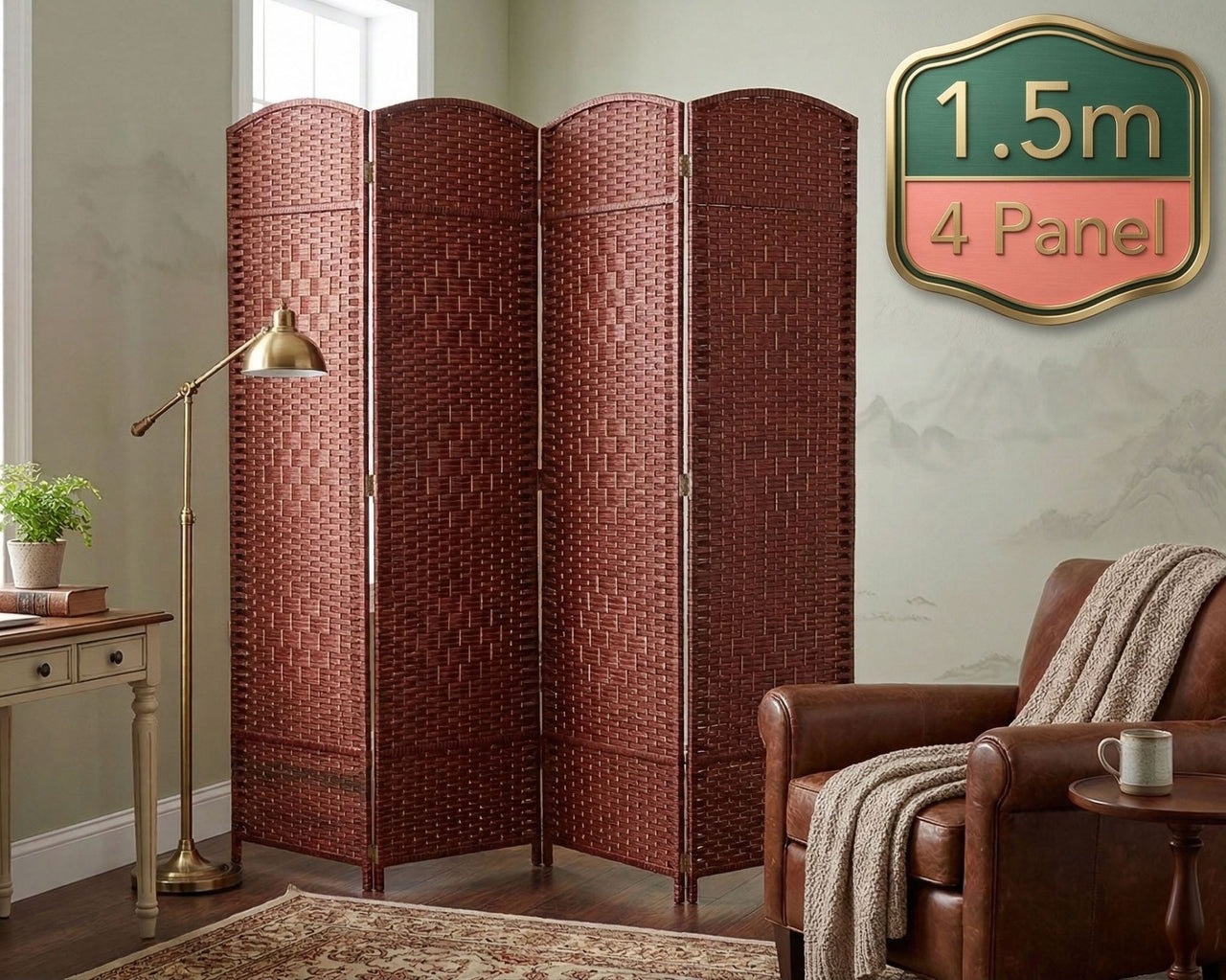 Room divider used as decorative element