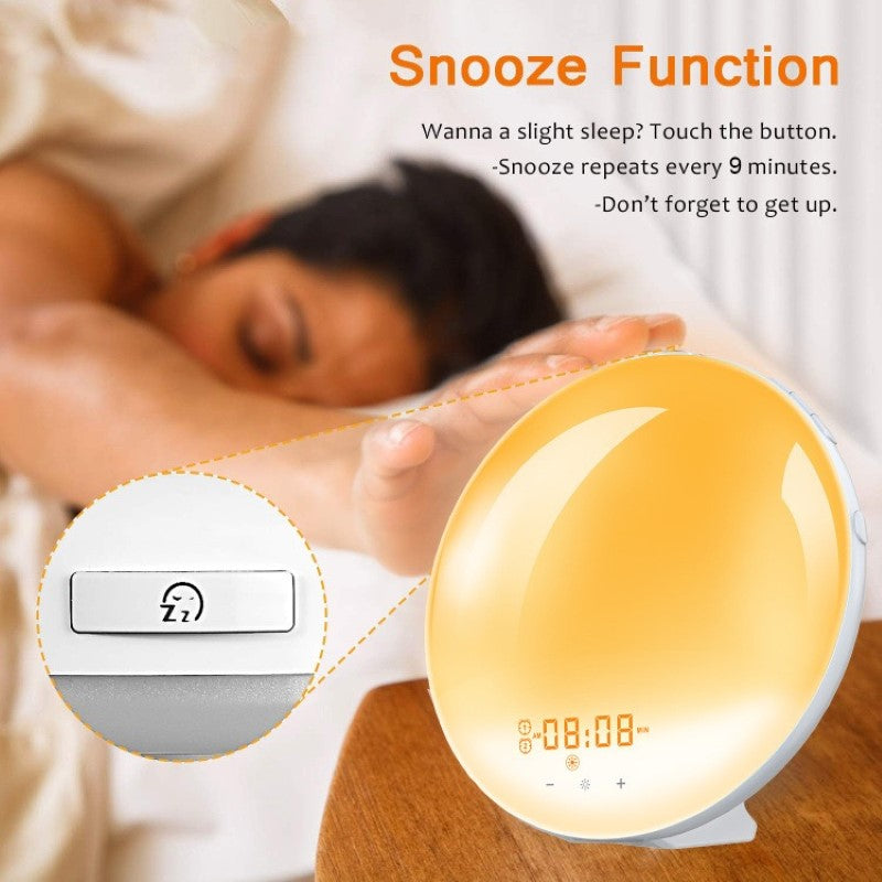 Digital clock with user manual
