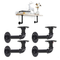 Thumbnail for Shelf brackets with flange holes for screw fixing