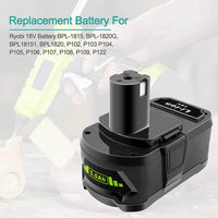 Thumbnail for Replacement Ryobi 18V 4AH Battery
