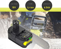 Thumbnail for Ryobi Replacement Battery for Ryobi  P104 P105 P107 P108