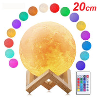 Thumbnail for Night Light Moon Lamp