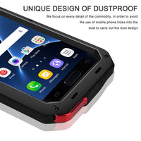 Thumbnail for Samsung S6 Case, Metallic Black Shockproof Slim Metal Armor Case