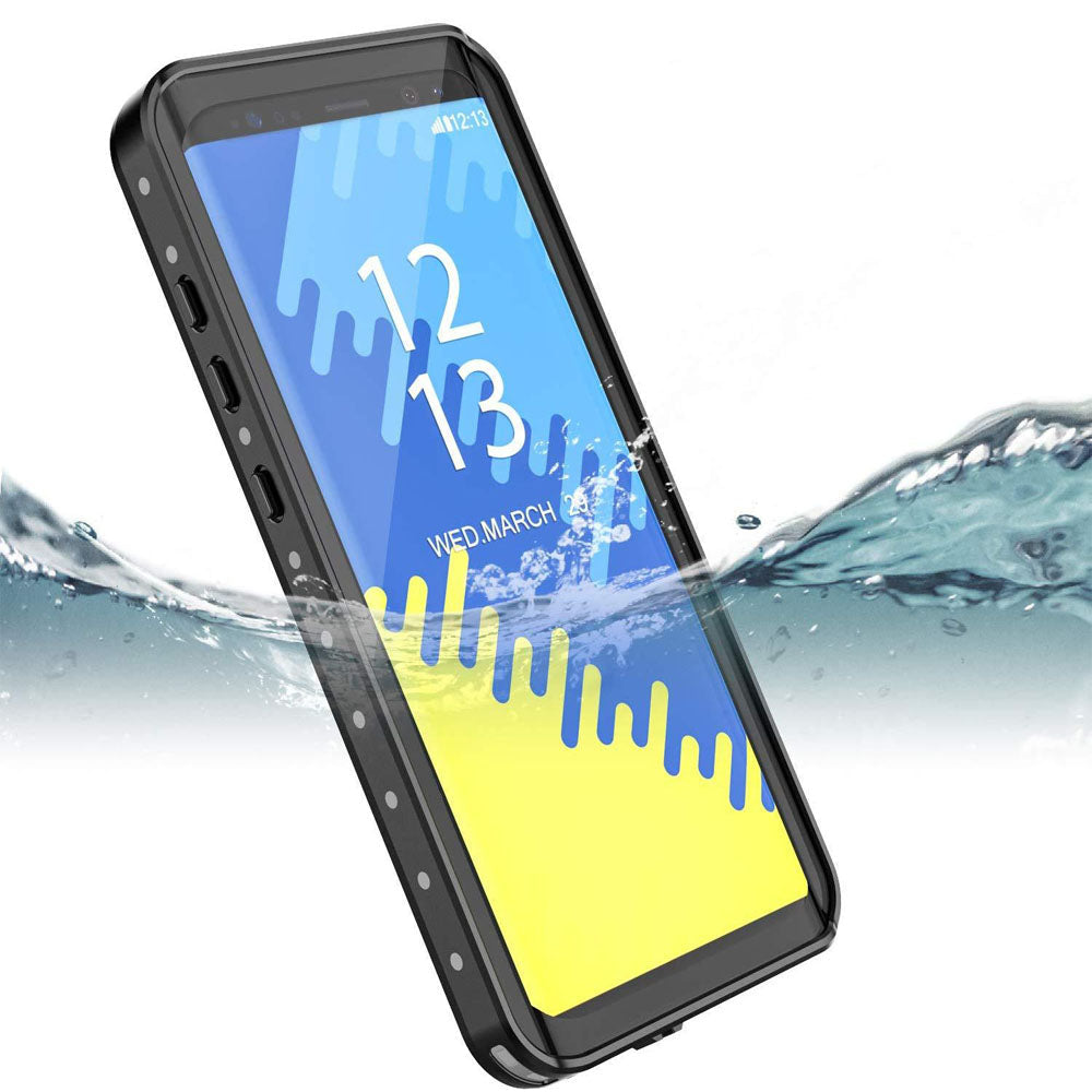 Case protecting phone from water splashes