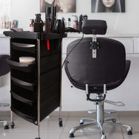 Thumbnail for Salon trolley makeup equipment storage