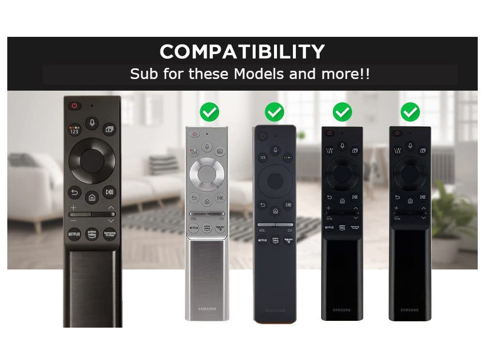 Samsung TV remote compatible with 2021 QLED TVs