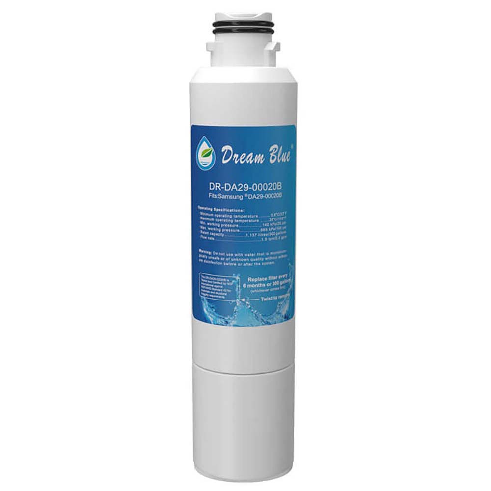 Top view of Samsung fridge water filter DA29-00020B replacement