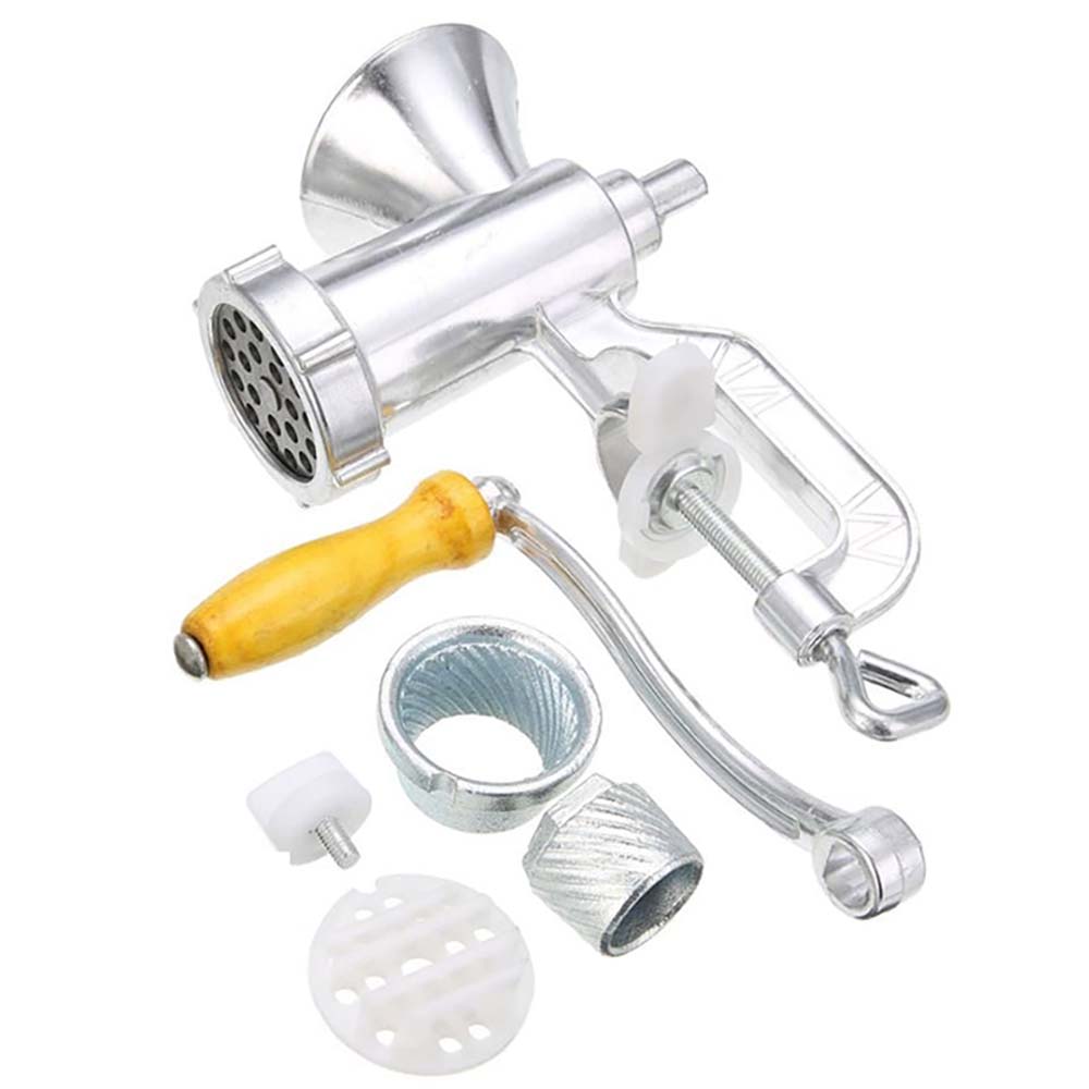 Manual meat grinder spice mincer aluminium alloy