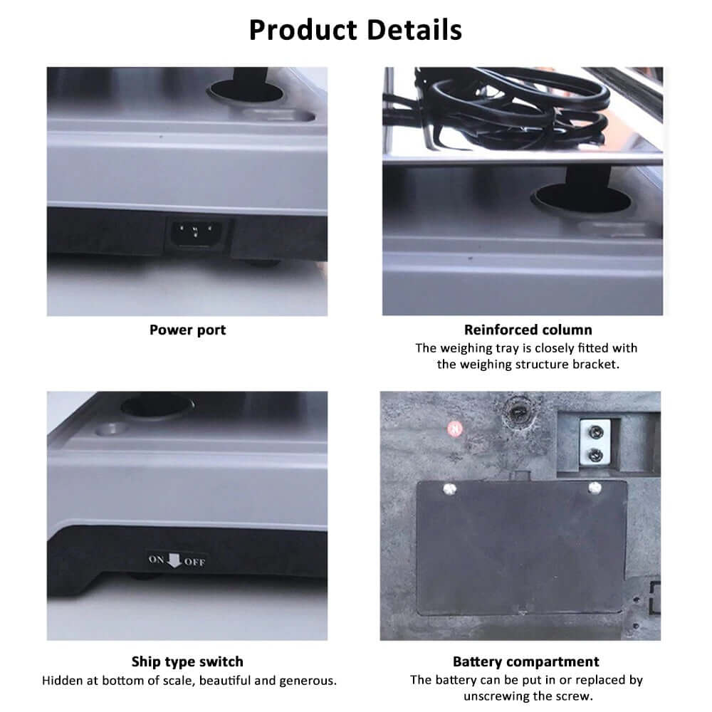 Commercial Kitchen Scales Digital 30KG