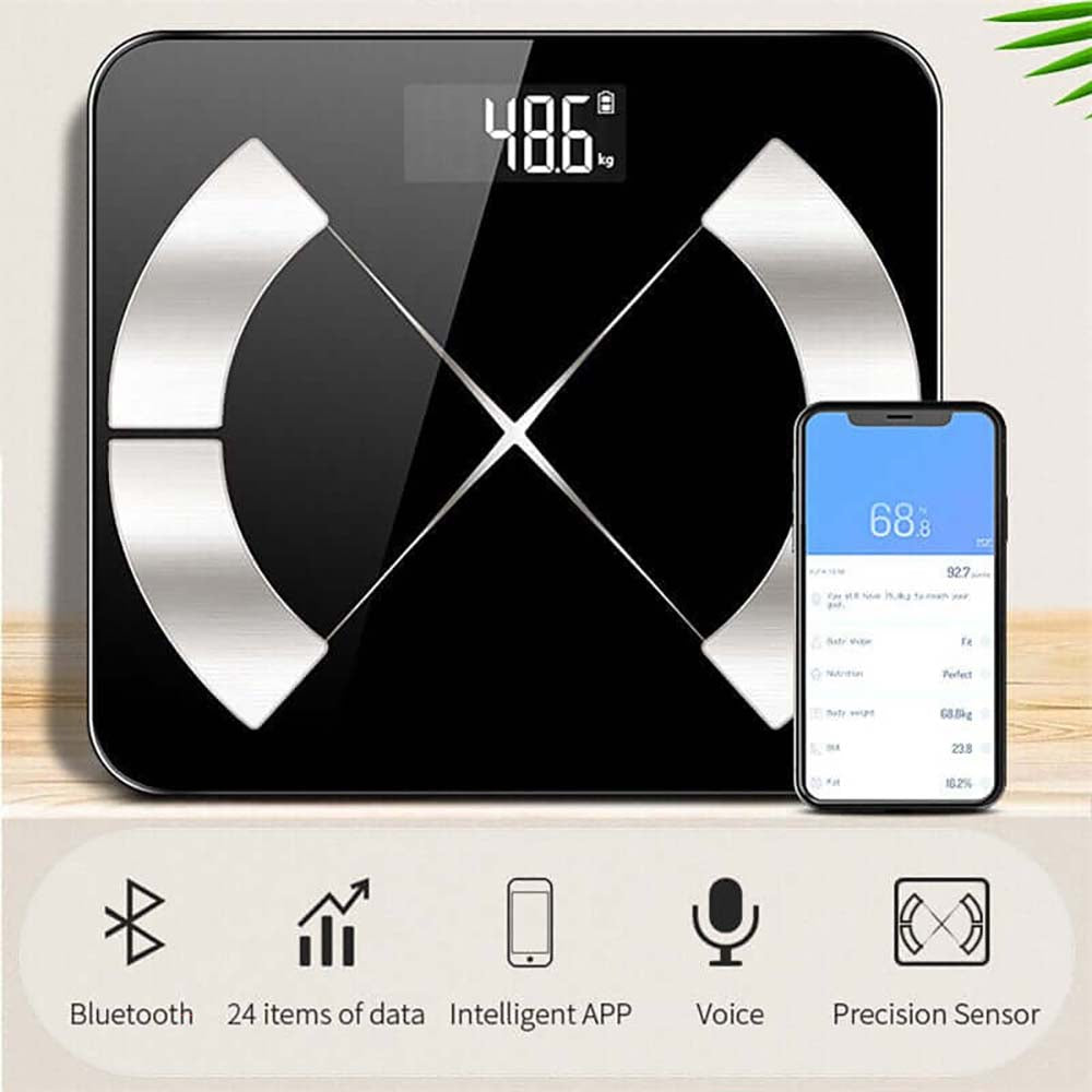 Bluetooth scale with included user manual