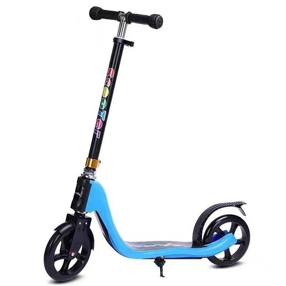 Scooter on smooth pavement outdoor