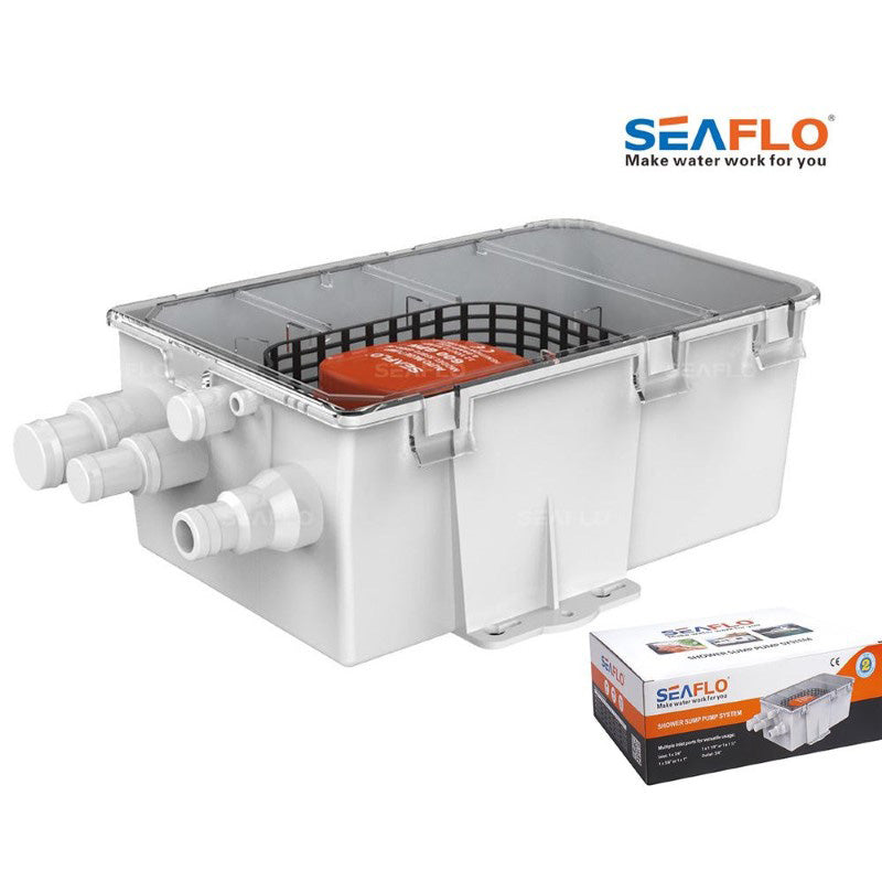 SEAFLO AUTOMATIC SUMP PUMP SHOWER - The Shopsite