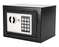 Thumbnail for Safe box keypad and emergency keyhole close-up