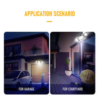 Thumbnail for Solar Wall Lights 192 LED Sensor Wall Flood Lamp Security Light