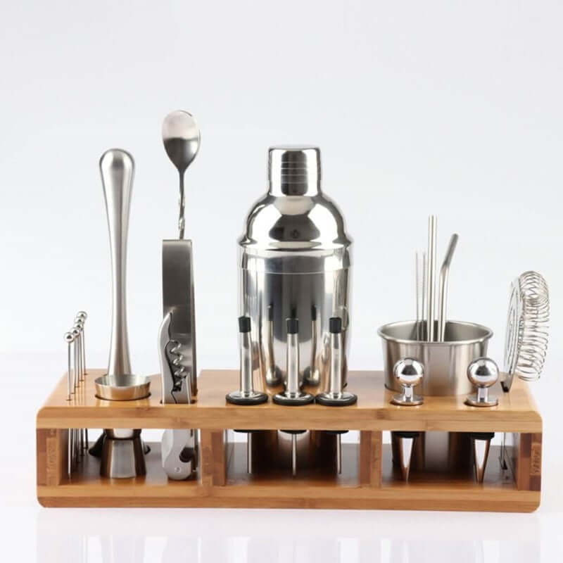 Cocktail Shaker 350Ml 23Pcs - The Shopsite