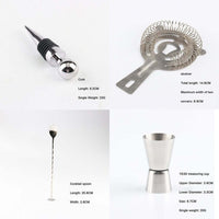 Thumbnail for Cocktail Shaker Set 23Pcs 550Ml - The Shopsite