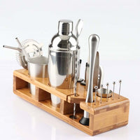 Thumbnail for Cocktail shaker with sleek silver colour