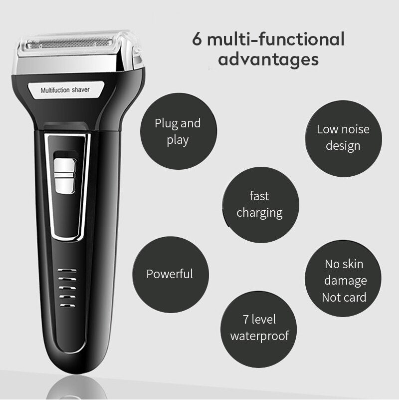Hair Trimmer Shaver Clippers Cordless - The Shopsite