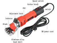 Thumbnail for Electric Sheep Clipper Shearing 750W 230V 6Modes Speed - The Shopsite