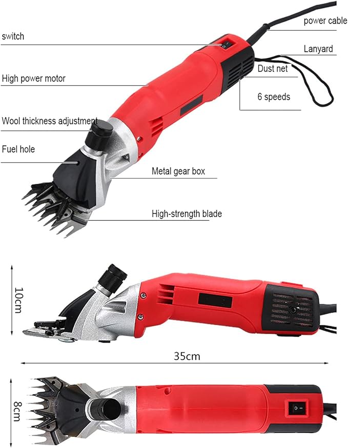 Animal grooming electric cutter