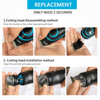 Thumbnail for Hair Trimmer Shaver Clippers Cordless - The Shopsite