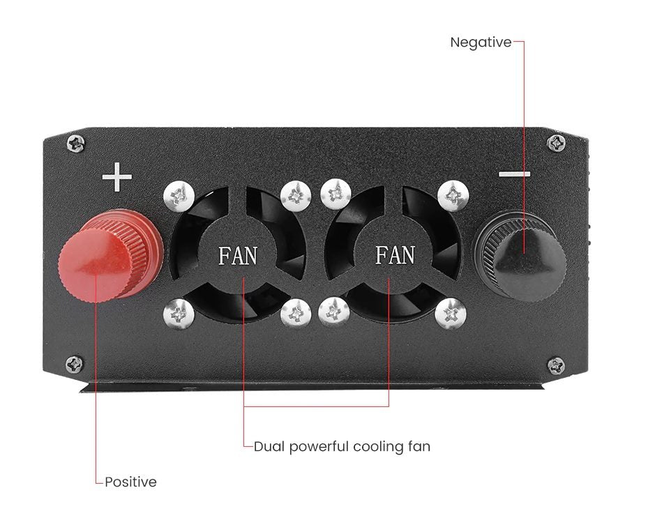 Pure Sine Wave Inverter 3000W 12V - The Shopsite