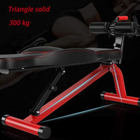 Thumbnail for Weight Bench Sit Up Bench with resistance bands, sit up bench, abdominal trainer - The Shopsite