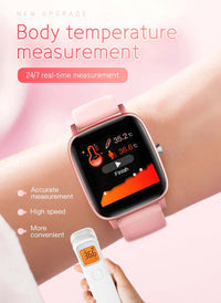 Thumbnail for Android Smart Watch Heart rate Monitor with Body Temperature - The Shopsite