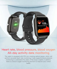 Thumbnail for Android Smart Watch Heart rate Monitor with Body Temperature - The Shopsite