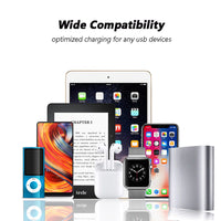 Thumbnail for 40W Smart 8 Ports USB Charger Station with LCD Display