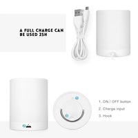 Thumbnail for Smart LED Night Light Dimmable USB Rechargeable - The Shopsite