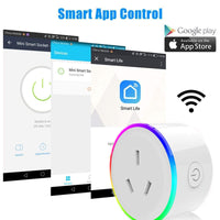 Thumbnail for Wifi Smart Plug with RGB light - The Shopsite