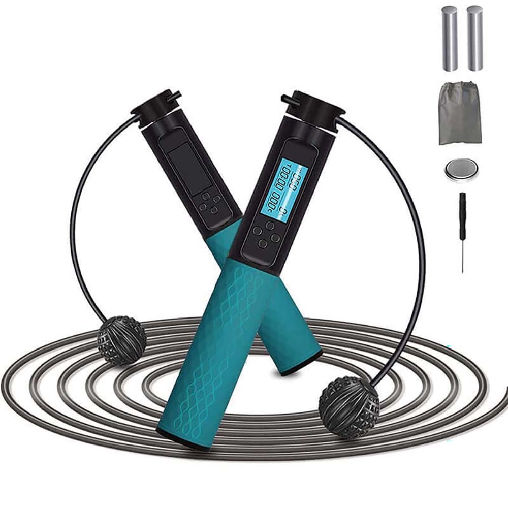 Jump rope with silicone and PVC rope