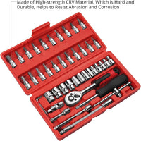 Thumbnail for Ergonomic plastic handle on ratchet wrench