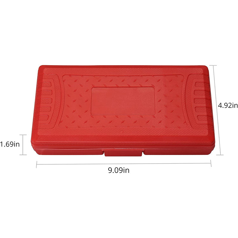 Set stored neatly inside black blow case