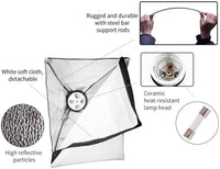 Thumbnail for 4 Head Studio Photography set Lighting Kit - The Shopsite