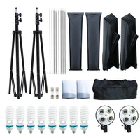 Thumbnail for 4 Head Studio Photography set Lighting Kit - The Shopsite