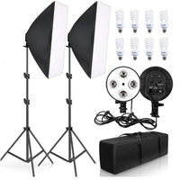Thumbnail for 4 Head Photography Studio Lighting Kit