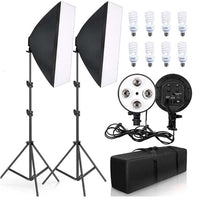 Thumbnail for 4 Head Photography Studio Lighting Kit