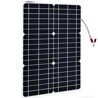 Thumbnail for Solar panel side profile showing thickness