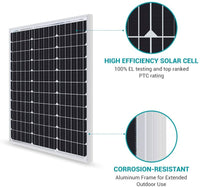 Thumbnail for Monocrystalline Solar Panel 50W 12V