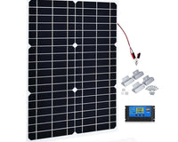 Thumbnail for Solar panel mounted on pole bracket