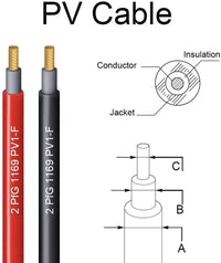 Thumbnail for Solar Panel Extension Cable Mc4 Cable - The Shopsite