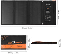 Thumbnail for 21W Foldable Solar Panel Phone Charger - The Shopsite