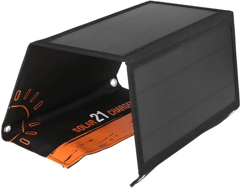 21W Foldable Solar Panel Phone Charger - The Shopsite