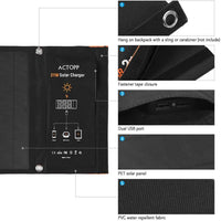 Thumbnail for 21W Foldable Solar Panel Phone Charger