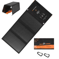 Thumbnail for 21W Foldable Solar Panel Phone Charger