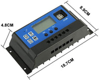 Thumbnail for 50A Solar Charge Controller With Dual Usb Port 12V/24V - The Shopsite