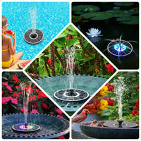Thumbnail for Solar fountain with user manual
